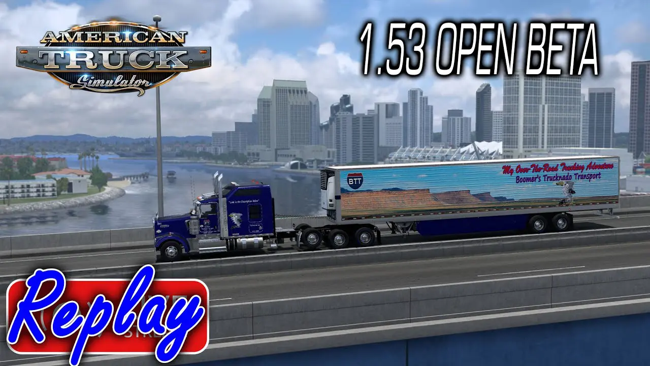 American Truck Simulator 1.53 Open Beta Stream Replay