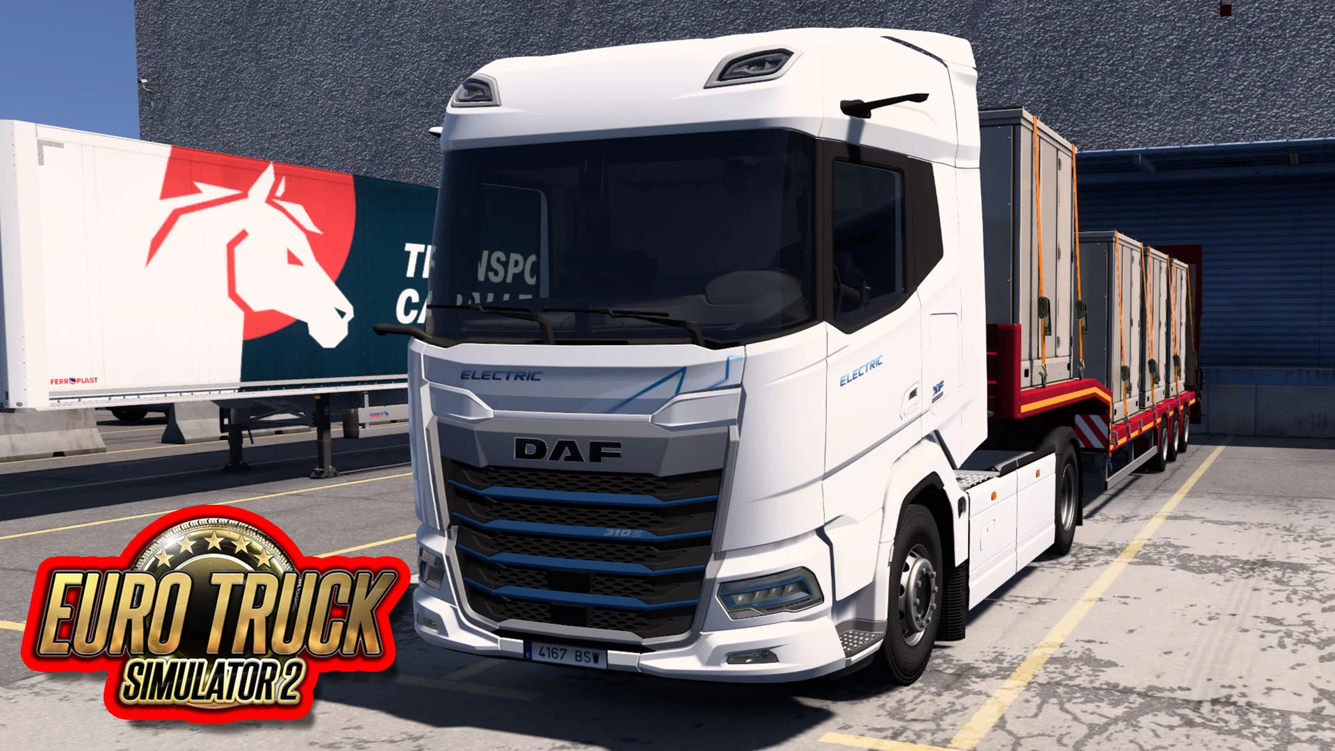 DAF XF Electric FIRST LOOK in Euro Truck Simulator 2