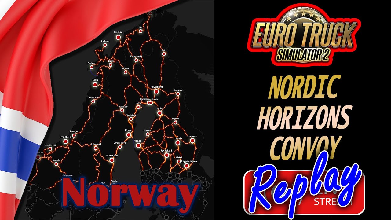 Nordic Horizons DLC Convoy in Norway