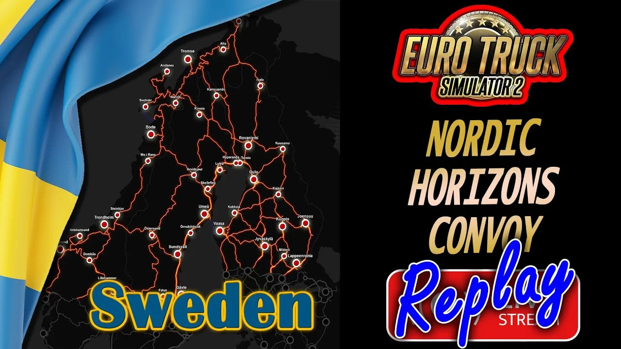 Nordic Horizons Convoy in Sweden