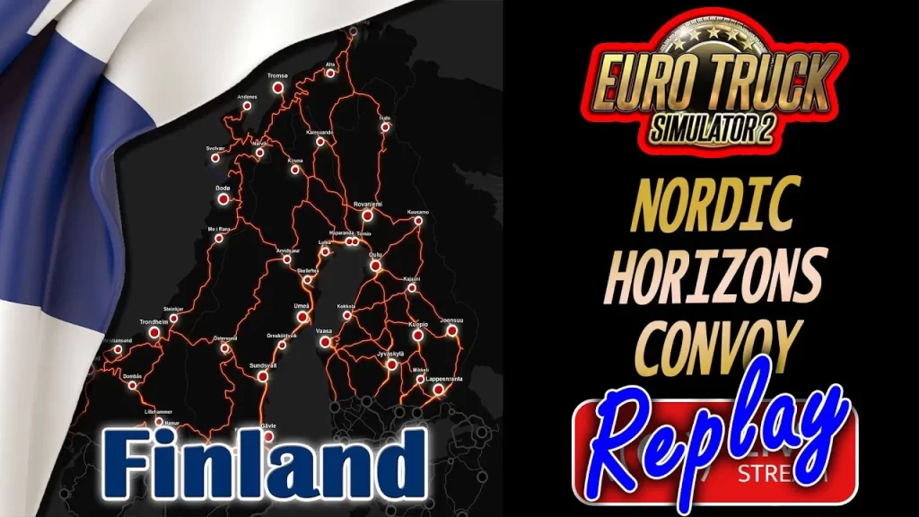 Nordic Horizons DLC Convoy in Finland