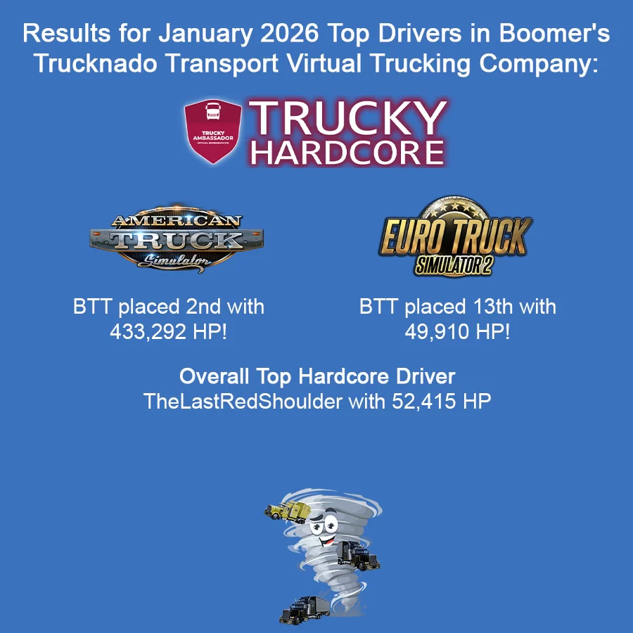 BTT Results for VTC Hardcore