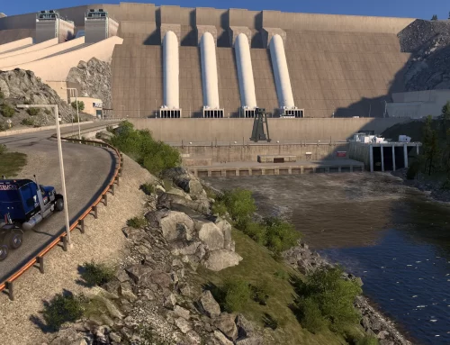 Revelstoke Dam in ProMods Canada