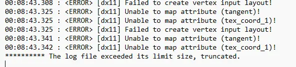 TrucksBook Job Tracking Issue Truncated log file with error messages