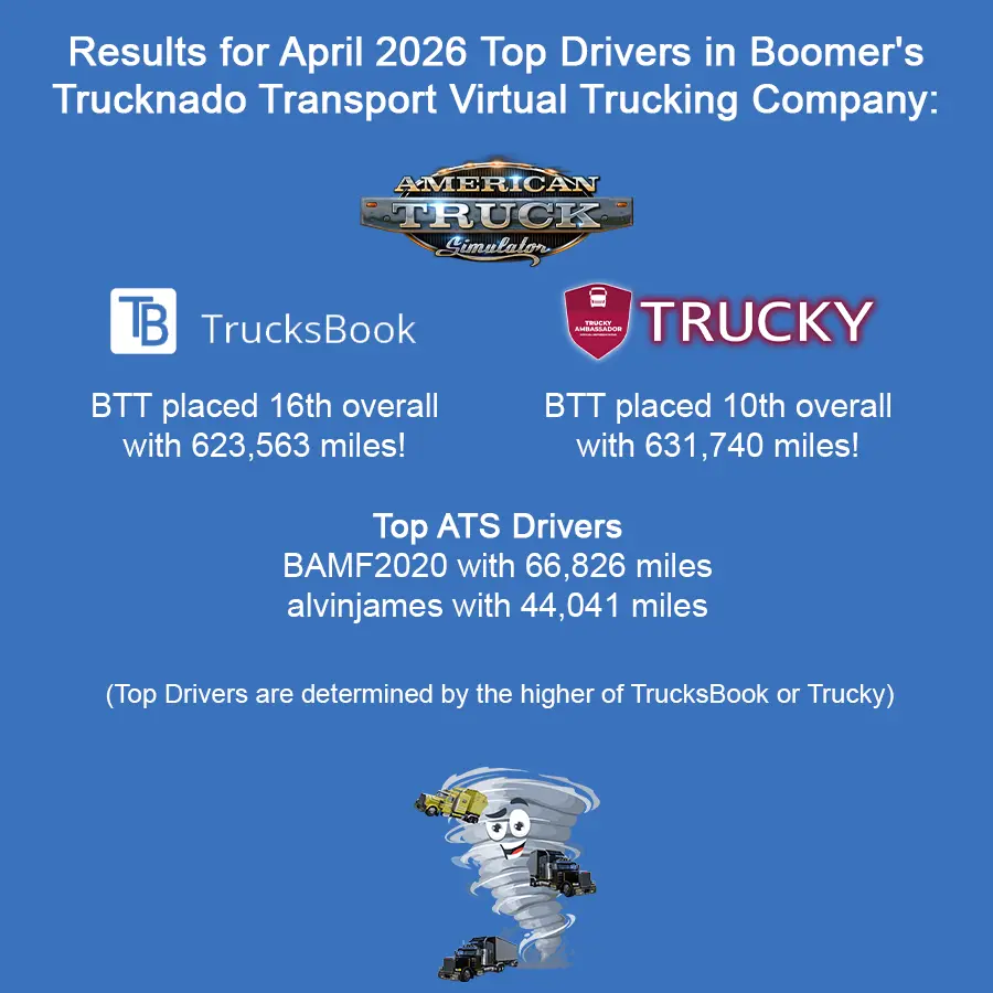 ATS BTT VTC April 2026