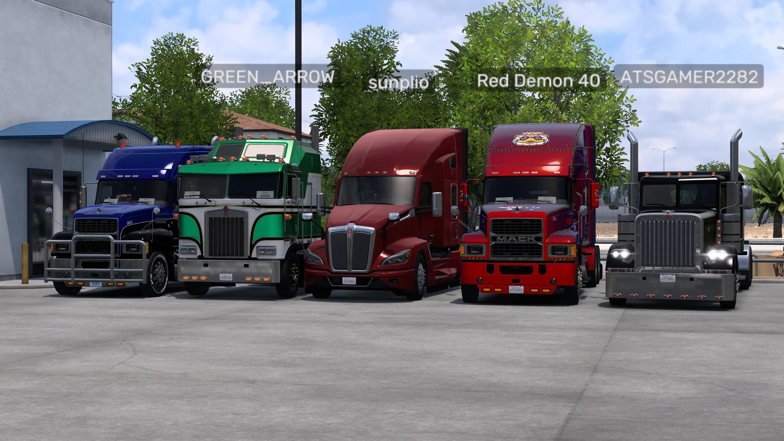 First ATS Convoy Hosted by Susan