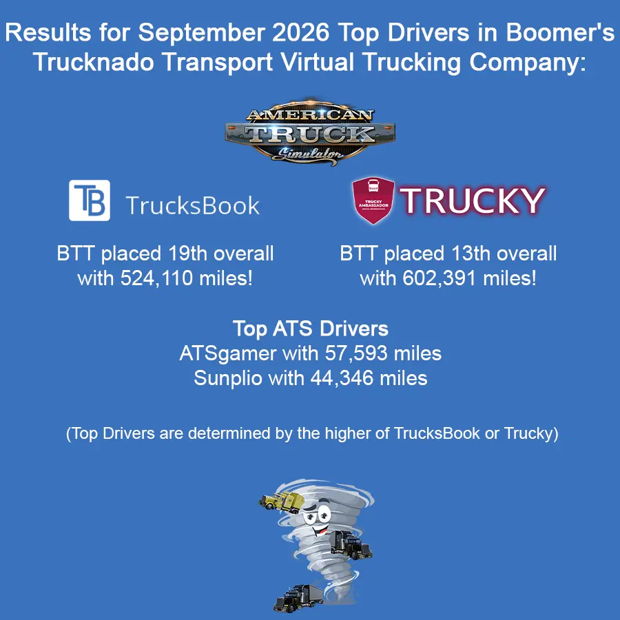 ATS BTT VTC September 2026